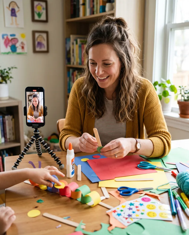 Kids craft activity, hands-on — 4:5